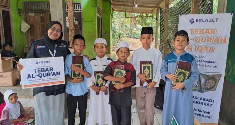 Penyaluran Paket Al Quran TPA Miftahussa'adah 2